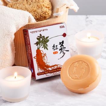【韓國吉品】頂級紅參皂100克(超值10入組)