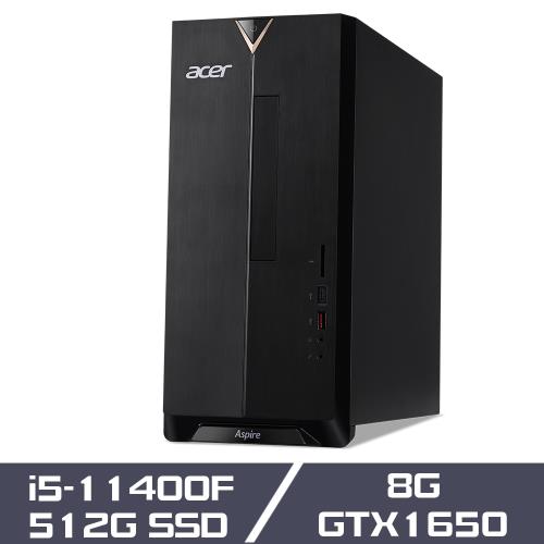 Acer Aspire TC-1660 獨顯電腦 i5-11400F/GTX1650/8G/512G  SSD/Win10
