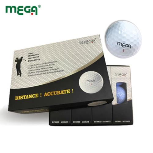 MEGA GOLF 高爾夫球 二層高爾夫球 12入裝 高爾夫球 高爾夫比賽球 二層球