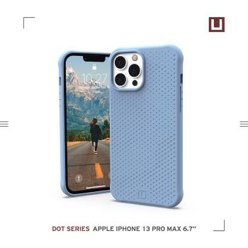[U] iPhone 13 Pro Max 耐衝擊矽膠保護殼-藍