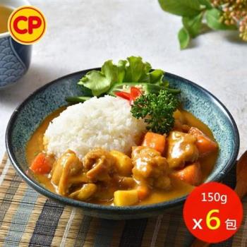 【卜蜂食品】濃厚日式咖哩雞 超值6包組(150g/包)
