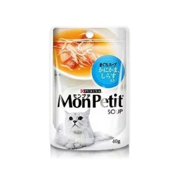 Mon Petit貓倍麗 鮪魚蟹肉銀魚極品鮮湯 40g X48包入(下標*2送淨水神仙磚)