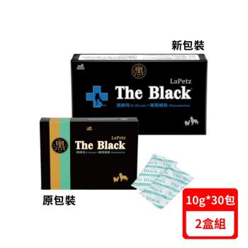 LaPetz The Black樂倍(黑酵母)葡聚醣液+葡聚醣胺 (10g*30包) X2入組