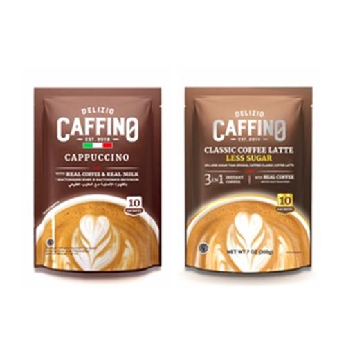  即期品【CAFFINO】 經典拿鐵／卡布奇諾咖啡 任選 (20gx10入)x12袋/箱