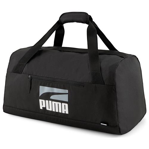 【現貨】PUMA Plus II Unisex 旅行袋 運動包 手提包 隔層 拉鍊前袋 黑【運動世界】07839001