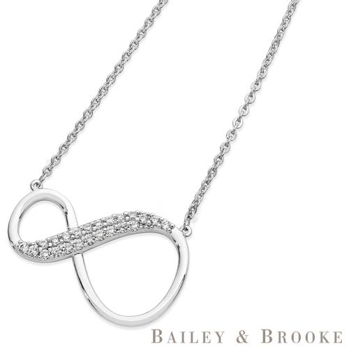 【Bailey  Brooke】愛爾蘭精品 彩鑽項鍊-永恆系列  (116979)