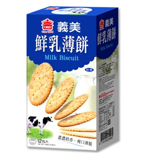 即期良品-【義美】鮮乳薄餅240g-效期2024/11/06