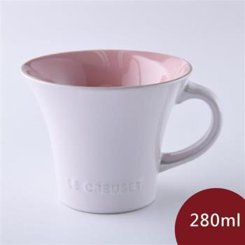 【Le Creuset】珠光薔薇英式午茶杯 280ml 珠光粉