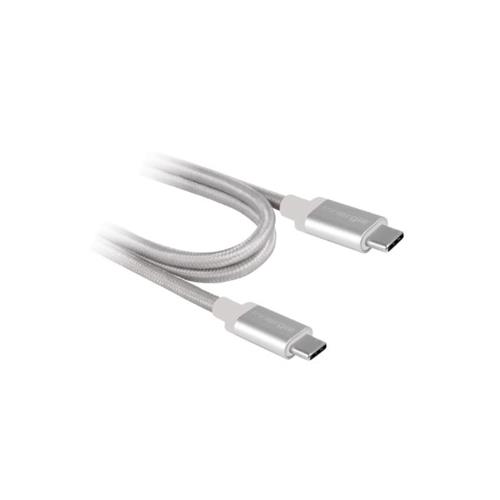 Innergie C-C 2公尺 (銀) USB-C 對 USB-C 充電線 ACC-S200CL TA