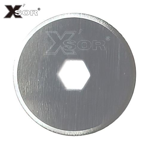 台灣Xsor圓形曲線切割圓刀片DW-RB018(2入裝;直徑18mm;高硬度頂級鋼SKS7)適DW-19018 DW-RC018B