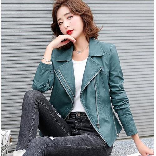 BRIGA 設計師款韓版女裝新款短款皮衣女PU皮外套(CFLD7011)