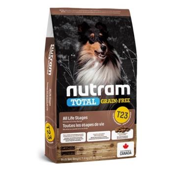 加拿大NUTRAM紐頓-T23無穀火雞+雞肉潔牙全齡犬 11.4kg(25lb)(NU-10248)