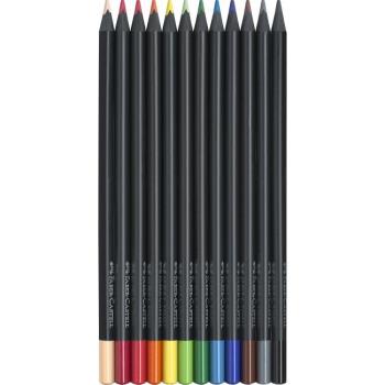 德國Faber-Castell 黑旋風極軟油性色鉛筆12色