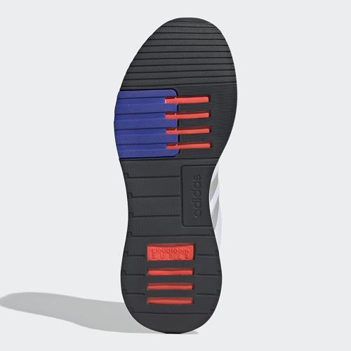Adidas RACER TR21 男鞋慢跑休閒網布透氣白灰【運動世界】GZ8191|慢跑鞋|ETMall東森購物網