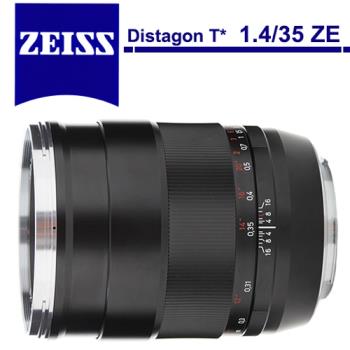 蔡司 Distagon T* 1.435 ZE 公司貨 For Canon