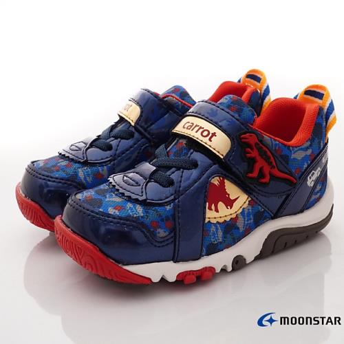 MOONSTAR日本月星- 玩耍速乾公園鞋款(CRC22955藍-15-19cm)