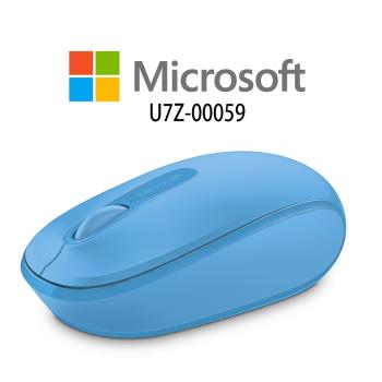 Microsoft微軟 無線行動滑鼠1850-活力藍