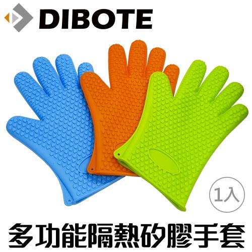 迪伯特DIBOTE  多功能矽膠隔熱手套 (1入)