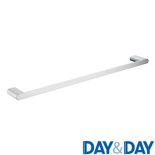 DAY&DAY 304不銹鋼絲光單桿毛巾掛桿組75公分