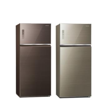 Panasonic國際牌580公升雙門變頻冰箱翡翠金NR-B582TG-N
