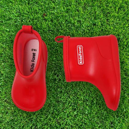 日本Kids Foret  B81824R  紅色  兒童雨鞋