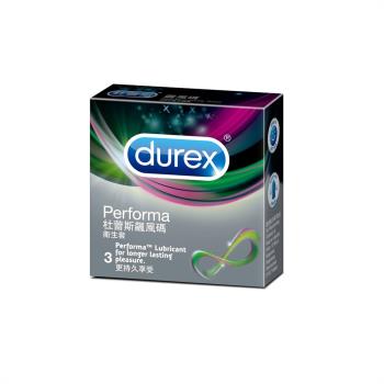 Durex杜蕾斯-飆風碼 保險套(3入)