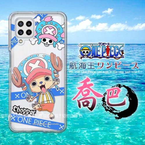 東映授權正版 航海王 三星 Samsung Galaxy M32 透明空壓手機殼(封鎖喬巴) 