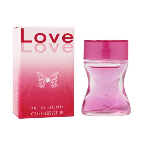 【無盒無標】LOVE LOVE 戀愛物語女性淡香水 小香2.5ml