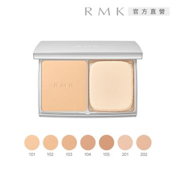 RMK 輕柔空氣感粉餅N(蕊) 是一款日本專櫃正品，適合各種膚質使用。輕盈質地提供自然遮瑕效果，擁有5年儲存期限，有效期限請詳見產品包裝標示。適用於臉部，提供持久的妝容效果，並有多種色號可選，包括101, 102, 103, 104, 105, 201, 202。