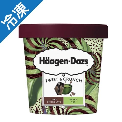 哈根達斯巧克力抹茶巧脆冰淇淋420ml/杯【愛買冷凍】
