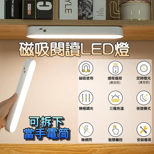 【泰GER生活】觸控式磁吸LED夜燈(3色可選)