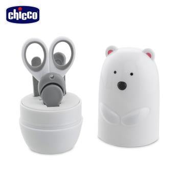 chicco-4合1嬰兒指甲剪套組-北極熊
