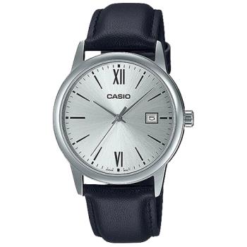 【CASIO 卡西歐】指標錶 皮革錶帶 生活防水 礦物玻璃(MTP-V002L-7B3)