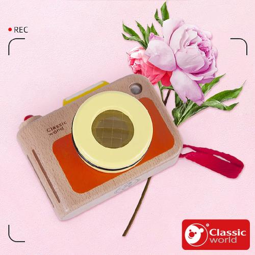 德國 classic world 客來喜經典木玩 我的第一台相機《53634》