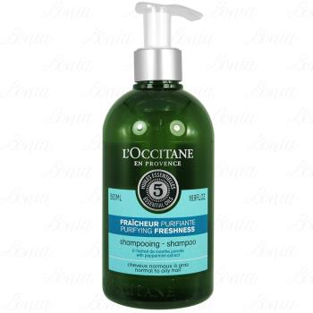 LOCCITANE歐舒丹 草本淨涼洗髮乳(500ml)(公司貨)