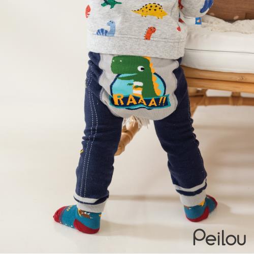 PEILOU 貝柔百搭兒童屁屁褲-小恐龍