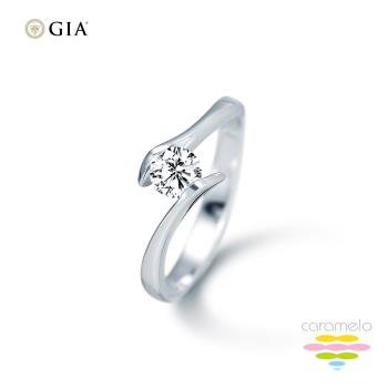 彩糖鑽工坊 GIA鑽石 30分 F/VS2 鑽石戒指 3EX+八心八箭+頂級北極光車工 鑽戒