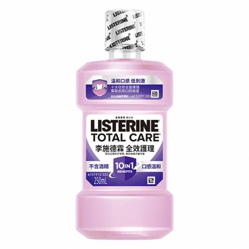 任-李施德霖 全效護理除菌漱口水無酒精配方250ml