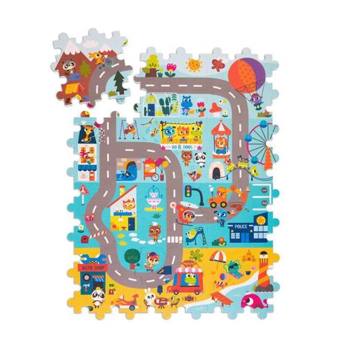 【美國B.Toys】溫斯島拼圖遊戲地墊
