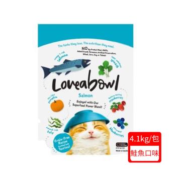 Loveabowl囍碗 無穀天然貓糧-全齡貓-鮭魚4.1KG/包