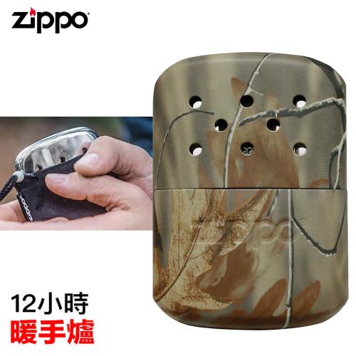 Zippo 12小時暖手爐懷爐Refillable Hand Warmer Realtree迷彩聯名