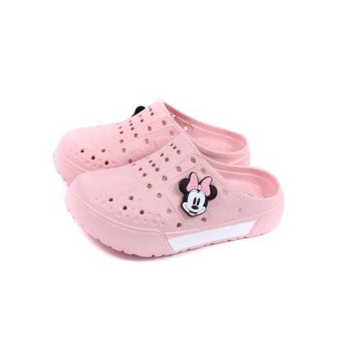 Disney Minnie Mouse 迪士尼 米妮 涼鞋 拖鞋 前包後空 童鞋 粉色 D121404C no048