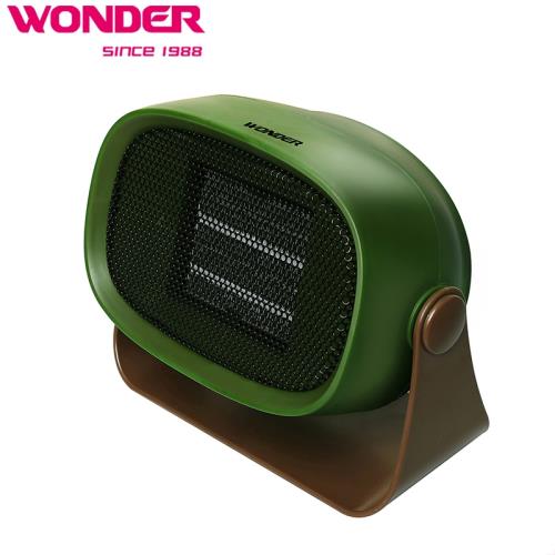 WONDER 復古風PTC發熱陶瓷電暖器WH-W13F-庫