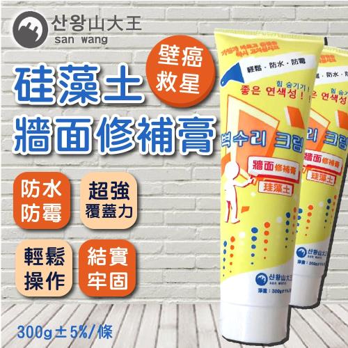 【San Wang山大王】防水牆壁壁癌汙損修復+補牆膏(300g±10%/入) x20入