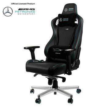 noblechairs 皇家EPIC系列電競賽車椅-2021賓士AMG Petronas 車隊聯名款