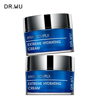 DR.WU 玻尿酸保濕精華霜50ML(2入組)-共2入