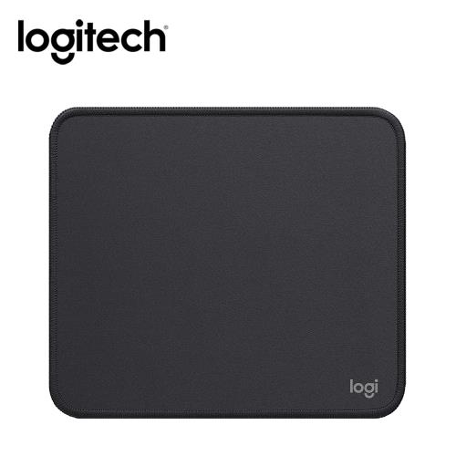 【Logitech 羅技】Mouse pad 滑鼠墊 石墨黑