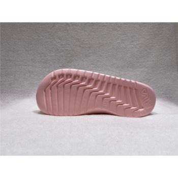 【FILA】FILA 中性款粉色一片式防水休閒涼拖鞋 KAORACER 4S355R555
