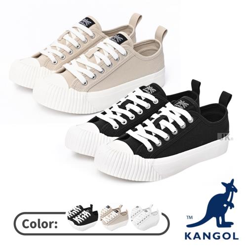 KANGOL 袋鼠 經典餅乾鞋 3色 帆布鞋 小白鞋 經典時搭款 時尚
