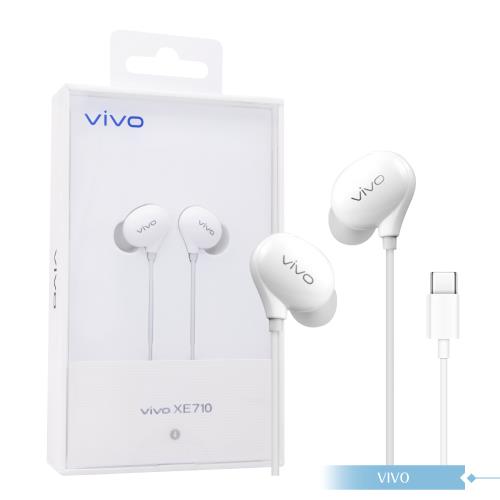 vivo XE710 原廠HiFi立體聲 Type C 入耳式線控耳機 (盒裝)